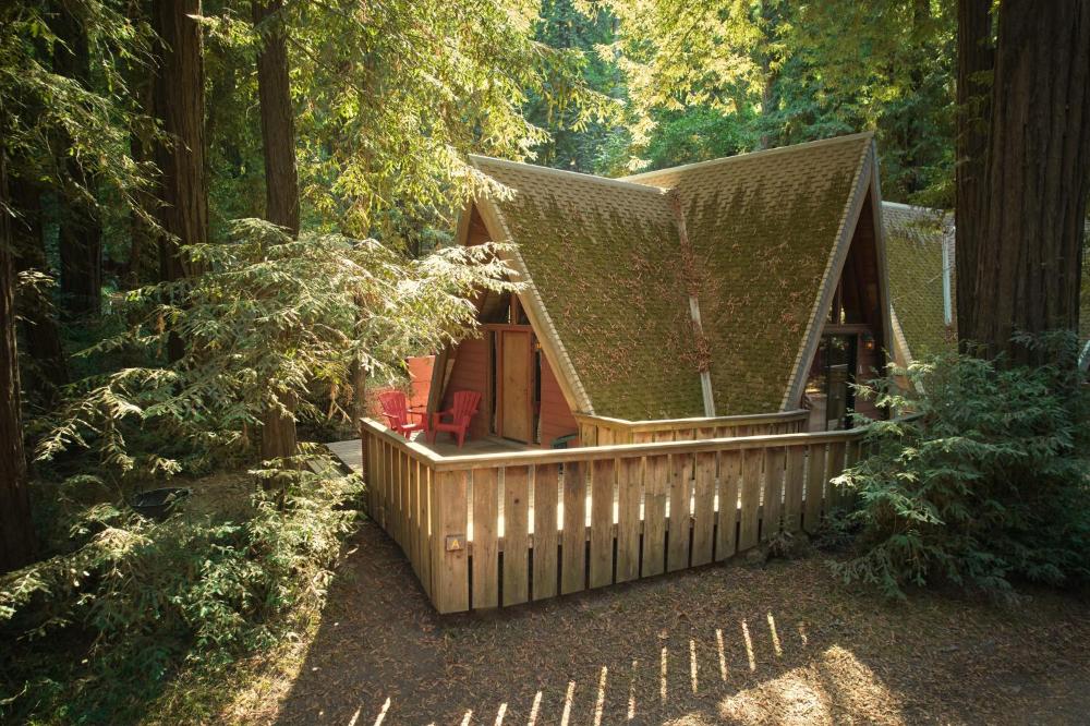A-Frame Cabin interior